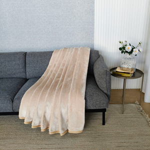 Blanket 200 x 220 Acrylic Solid Warm Yasemin 06