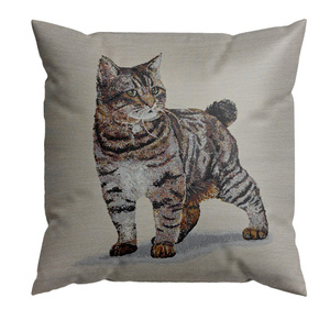 Decorative 45 x 45 Tapestry Pillowcase Nadia 36