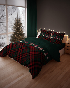 Bedding 160 x 200 3pc Vicenza Cotton pattern 5821A