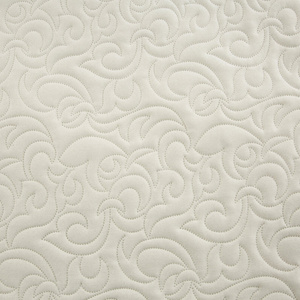 Quilted Decorative Bedspread 170 x 210 Len4 Cream