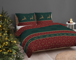 Bedding 220 x 200 3pc Vicenza Cotton pattern 5817B