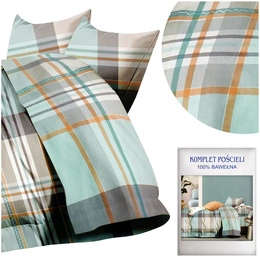 Bedding 200 x 220 3pc Satin Cotton No. A1703