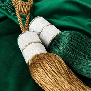 Decorative Cord for Curtains 70 x 32 Nati Marine