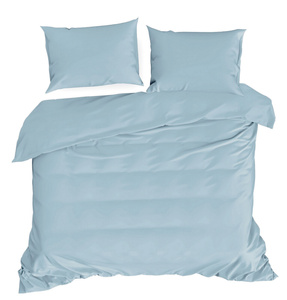 Bedding 220 x 200 3pc Satin Nova3 Blue