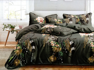 Bedding 160 x 200 3pcs Satin Dalwin 978