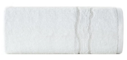 Towel 50 x 90 Bath Frotte Karin 01 White