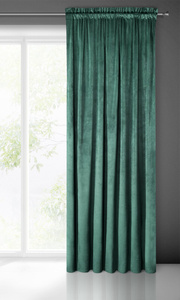 Pierre Cardini Tape Curtain 140 x 300 C. Turquoise