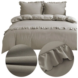 Bedding set 220 x 200 3 pieces with Ruffles Maximo 05