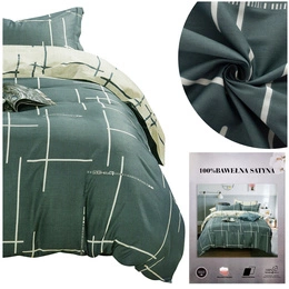 Bedding 200 x 220 3pc Satin Cotton Dalia 05