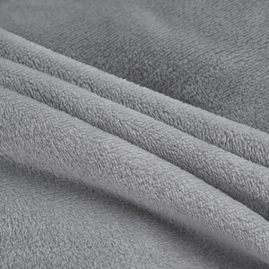 Bedding 220 x 200 3pc Microfiber Teddy Bear Cozy Gray