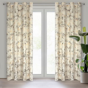 Curtain 140 x 250 Decorative Velvet Tonia Cream