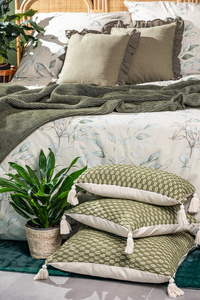 Pillowcase 60 x 60 Decorative Monte 6C Olive