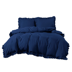 Bedding set 160 x 200 3 pieces with Jowita 12 Ruffle