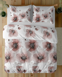 Bedding 160 x 200 3 pcs Asti Satin Cotton 4817C