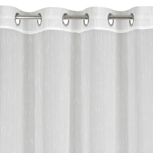 Decorative Curtain Pilar 140 x 250 White Splits
