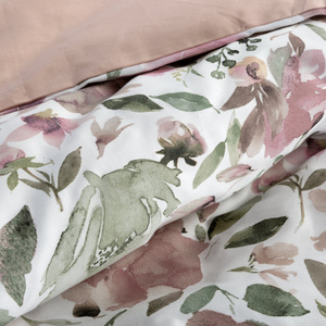 Bedding 140 x 200 2pcs Satin Cotton Spring 57