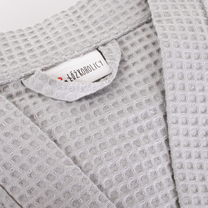 Gofer Unisex Cotton Bathrobe Vizzy M 03 Gray