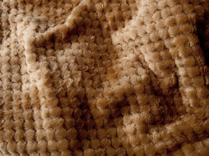 40 x 40 Decorative pillowcase Ricky color Brown