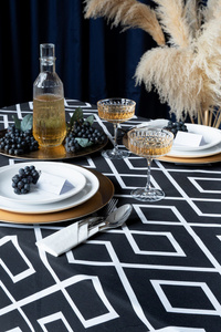 Tablecloth 140 x 320 Decorative Panama 3923A