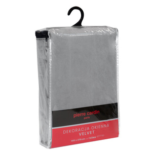 Curtain 140 x 270 Decorative Pierre Cardin Sibel Grey