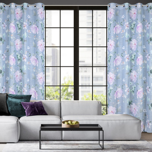 Curtain 140 x 250 Decorative Flora Przel Sre+Fio