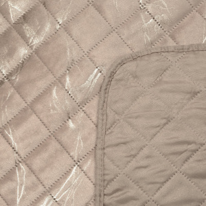 Quilt 220 x 240 Quilted Velvet Luiz6 Beige+Gold