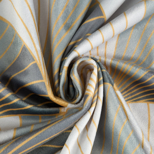 Curtain 140 x 250 Design91 Velvet Gina Silver 