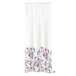 Curtain 140 x 250 Decorative Rosally Tape Pomegranate