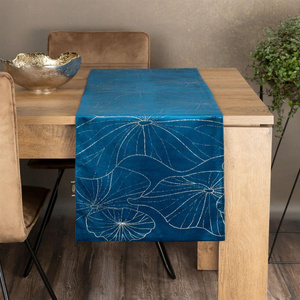 Runner 35 x 220 Decorative Velvet Blink18 Navy Blue