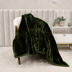 Blanket 200 x 220 Acrylic Uniform Warm Yasemin 10