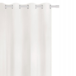 Curtain 140 x 250 Decorative Velvet Soft White