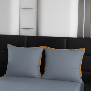 Bedding set 200 x 220 3pcs Smooth with Lace Brandon 08