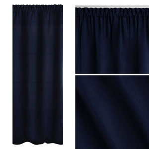 Curtain 140 x 270 Blackout Tape Hold Garnet