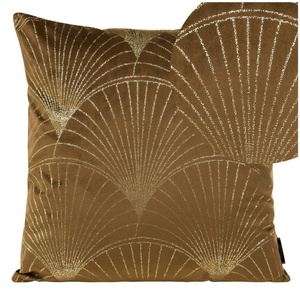 45 x 45 Decorative Velvet pillowcase BLINK21 Brown