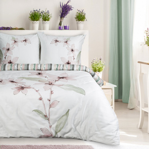 Bedding 220 x 200 3pcs Premium Makosatin Bianca