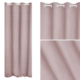 Curtain 140 x 250 Blackout Hold Hold Drawers Powdered