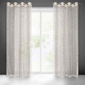 Rachel Decorative Curtain 140 x 250 Natu Grommets