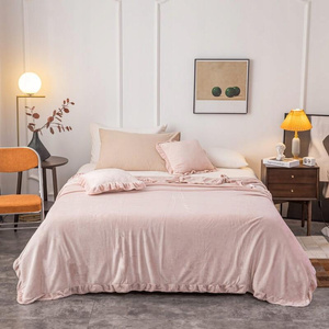 Blanket 150 x 200 Microfiber Frill Ruffly Powdered