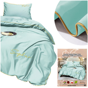 Bedding set 140 x 200 2 pcs with Areta 11 embroidery