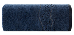 Towel 70 x 140 Bath Frotte Karin 10 Navy Blue