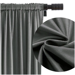 Curtain 140 x 270 Velvet Tunnel Tape Giorgia 12