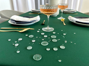 Tablecloth 120x240 Stain-Resistant Surbo Bottle Green