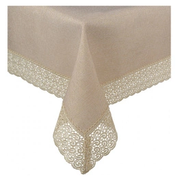 Tablecloth 140 x 220 Guipure pattern 404 Gold
