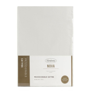 Bed sheet 180 x 210 Makosatin Nova Light grey