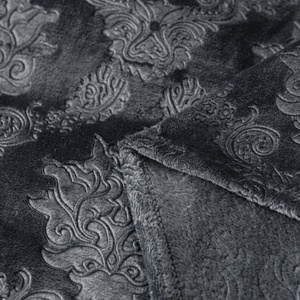 Blanket 200 x 220 Microfiber Embossed Clemente 02