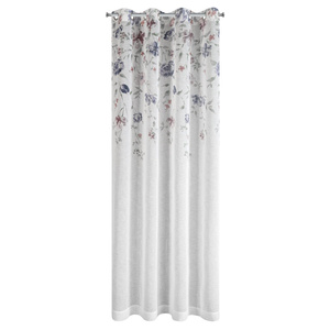 Decorative Curtain D91 Alice 140 x 250 B+Bordo