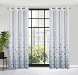 Curtain 140 x 250 Decorative Andrea Bia+Turquoise