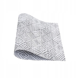 30 x 45 Decorative Geometric Grey Placemat