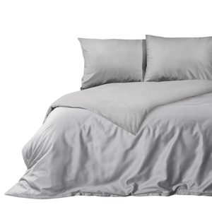 Bedding 160 x 200 3pc Satin Nova3 Silver