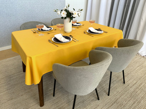Tablecloth 140x220 Stain-Resistant Surbo Mustard